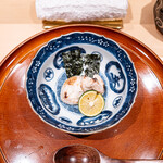 銀座 しのはら - 虎河豚白子焼き