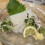 SAKE BAR サカナノトモ - ヤリイカ刺し