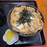 そば処 天哲 - ミニ親子丼。