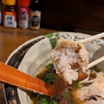 昼ラーメン夜ちゃんこ酒場 紅丸 - ツ・ク・ネ　　美味し！