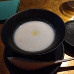 O2 - カブと魚介のポタージュスープ