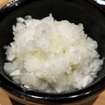 鳥かぜ - この大根おろしが絶妙