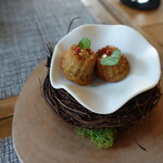 食堂N - 小菓子：ミニカヌレ