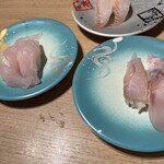 回転寿司 鮮 - めばる　ほうほう　あいなめ