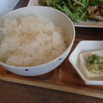 SO - きまぐれSOランチ：ご飯・小鉢