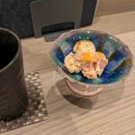 季肴 からはし - 金柑とトマトの白和え