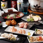 隠れ家個室 炭火鶏焼き 濃厚水炊き鍋 鶏まる - 