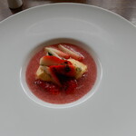 アプランティ - アイスと苺のスープ