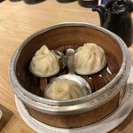 寿司 牡蠣 川崎スシエビス  仲見世通り - 海老酢で食べる小籠包