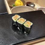 すし 良月 - （追加）赤貝ひもきゅう巻き-ハーフ-