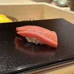 すし 良月 - マグロの中トロ