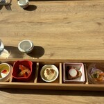 つるよし料理店 - 可愛い前菜