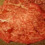 焼肉うしごろ - ザブトンのすき焼き　上ミスジ