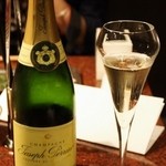 焼肉うしごろ - ジョセフ ペリエ キュヴェ ロワイヤル・ブリュット