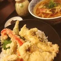 美々卯 本町店 - 鱧の天丼セット☺︎