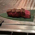 くずし鉄板 あばぐら - A5和牛ランプ①