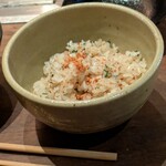 くずし鉄板 あばぐら - ガーリックライス①