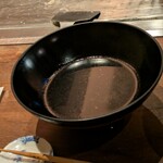 くずし鉄板 あばぐら - 潮汁②