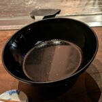 くずし鉄板 あばぐら - 潮汁①