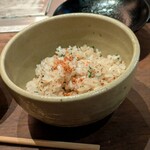 くずし鉄板 あばぐら - ガーリックライス②