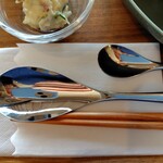 つぐもりカフェ - カレーの専用スプーン