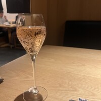 南渋谷 なみの上 - グラスシャンパン