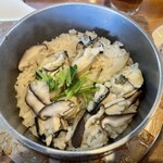 鴨鶴 - 牡蠣釜飯