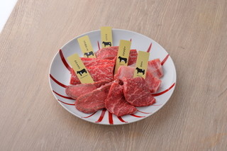 Jukusei Wagyu Yakiniku Aging Beef Karuizawa - エイジングおすすめ希少部位5種盛り合わせ