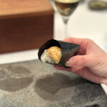 イル ギオットーネ - 白子 飯蒸し 黄柚子