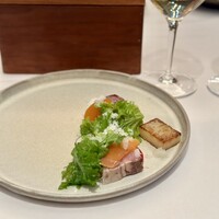 イル ギオットーネ 京都本店 - 寒鰤　色んな大根わさび菜 ボッタルガ