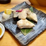 活魚料理一徳 - 活はまちかま塩焼き