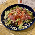 溺れる肴 - シェフのおまかせサラダ