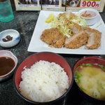 Tonkatsu - ロース＆ヘレ定食