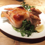 カフェ マメヒコ - 栗いんげんのスタッフドチキン(4000円)