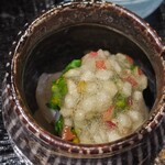 御料理 良所 - りんごのソース