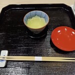 御料理 良所 - 食前酒とお茶