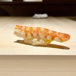 鮨 かわい - 車海老おぼろ漬け