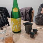 蕎麦切り ちょんまげ - 店主おすすめの天満月（熱燗で。とまらない