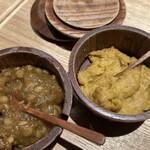 めしや 魚界人 - 柚子味噌とカラシ　おでん用