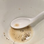 七席中華 コバコ - ブラックペッパーが最後は味を締めてくれました。大人の味わい