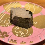 もりもり寿し - 白えび軍艦