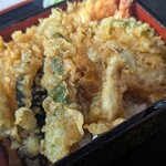 亀杉そば - 料理写真:天重