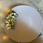 槇村野菜笑店 - 白菜、りんご、青海苔のサラダ