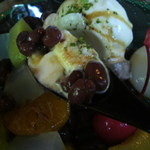 すだち - アイスと小豆