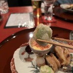 山なり - （拡大枝豆）