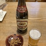 天神房丸新 - ビールにおつまみ