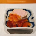 ますぶち - アンコウの肝のポン酢ジュレがけ