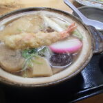 みさき庵 - 鍋焼きうどん