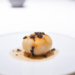 レストラン オオツ - 2025.2 北海道山西農園月光百合根ロースト 黒トリュフ