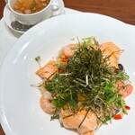 ダイニングレストラン ザ・キャッスル - 鮭と小海老の千秋ピラフ